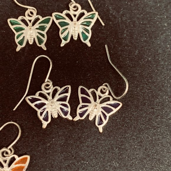 Butterfly earring bundle - Picture 3 of 9